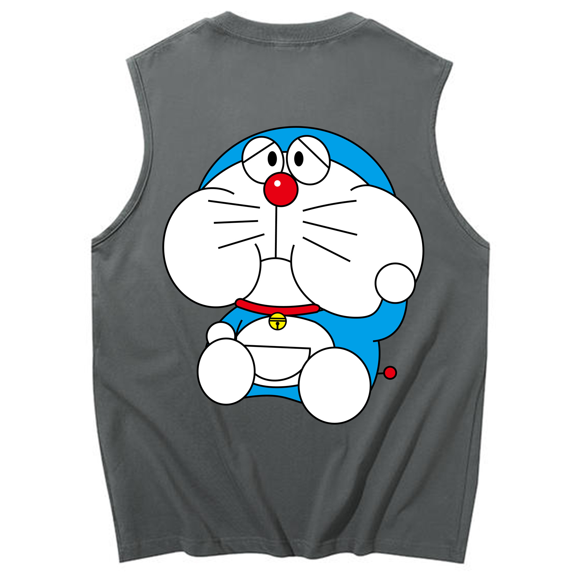 （画像用） ドラえもん Doraemon コットン100％タンクトップ（背面プリント）
